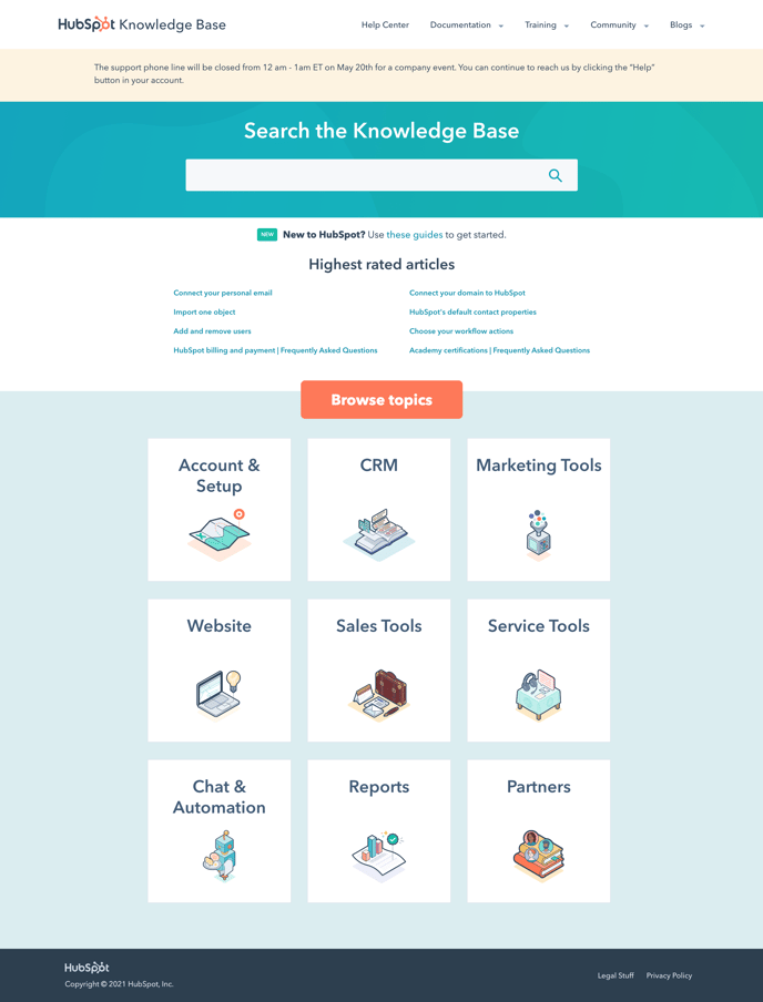 HubSpot-Knowledge-Base
